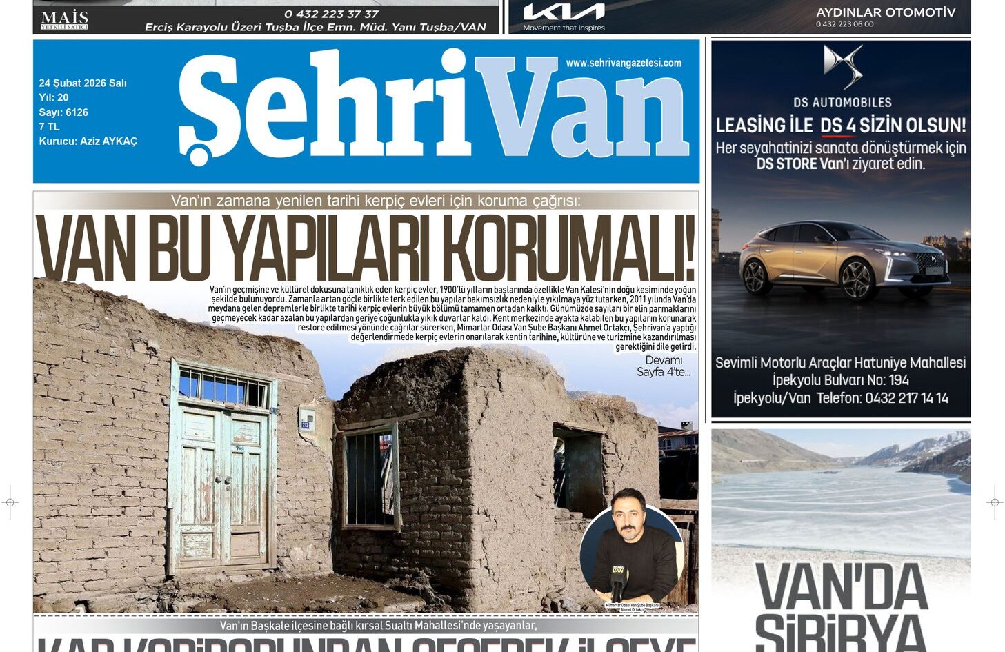 Van’ın Zamana Yenilen Tarihi Kerpiç Evler İçin Koruma Çağrısı!