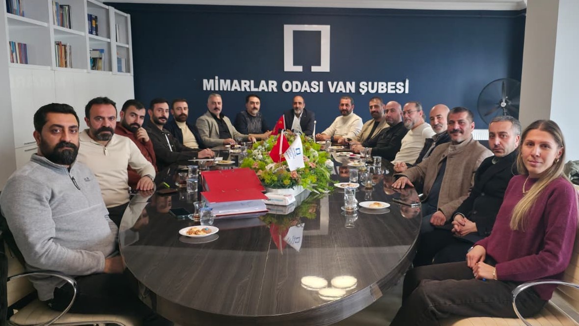 TMMOB Van İl Koordinasyon Kurulu Bileşenleri Ziyareti