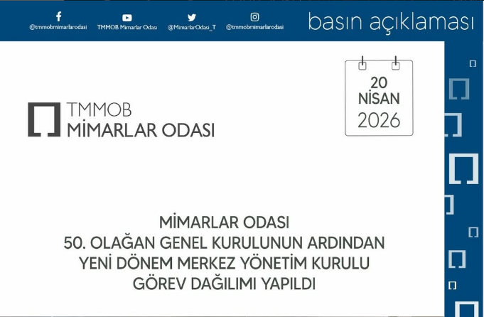 50. Dönem Merkez Yönetim Kurulu Görev Dağılımı Yapıldı
