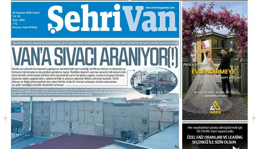 Van’a Sıvacı Aranıyor(!)